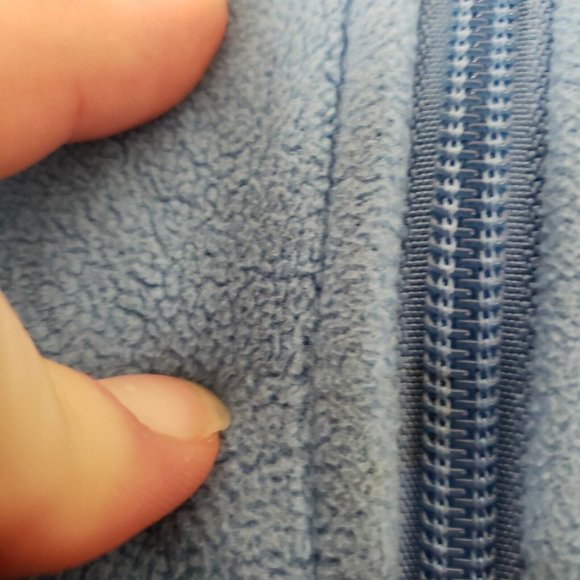 Ll Bean Womens Trail Model Waterproof 3 In 1 Jacket Size XL Blue Hooded Pockets - Picture 12 of 16